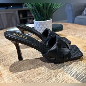 Ego Mule In Black Size 9